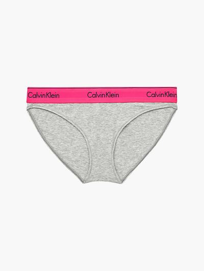 Calvin Klein Underwear HU656246 | Calvin Klein Modern Cotton Női Bikini Alsó Szürke